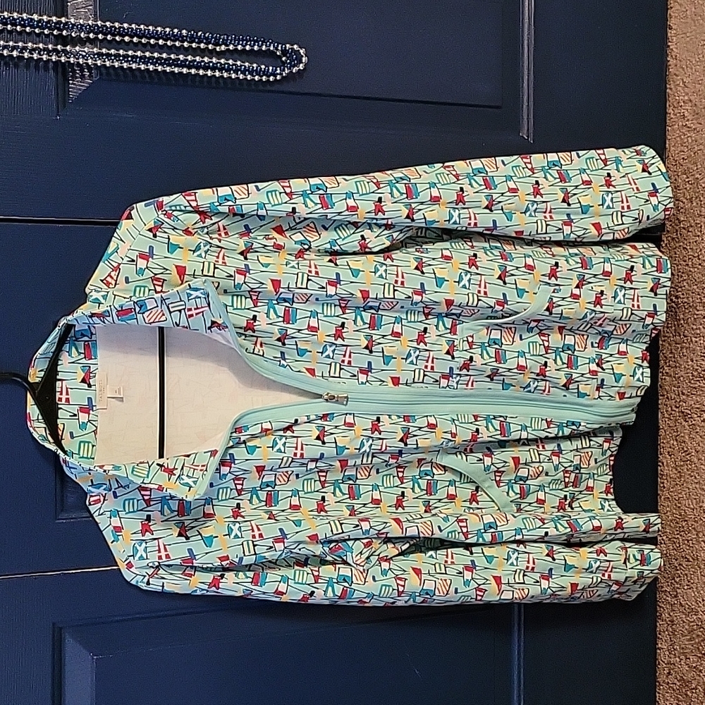 Cotton full zip jacket